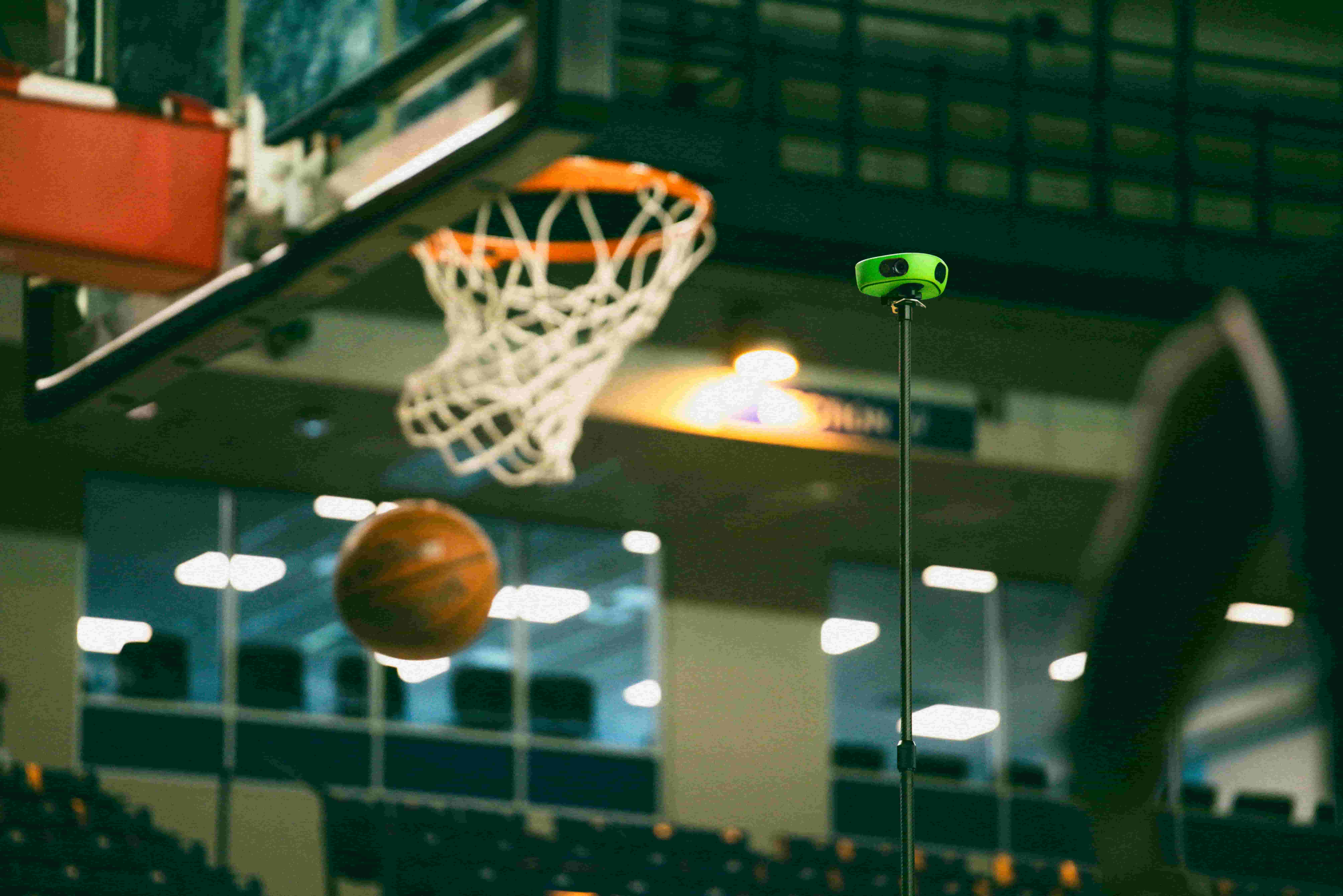 Veo Cam 3 filming youth basketball practice