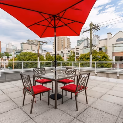 one bedroom patio