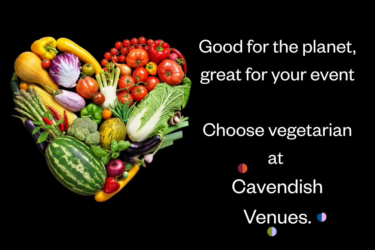 Going Vegetarian with Benefits: Save £5 Per Delegate at London’s Greenest Venues