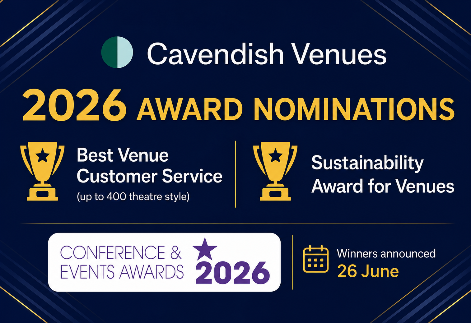 A Sustainable Conference Venue in the City of London - Shortlisted for Two Conference Awards 
