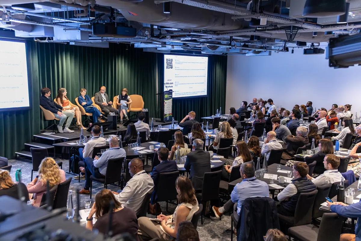 Evening panel discussion in front of a full audience at 1 Basinghall Avenue, London