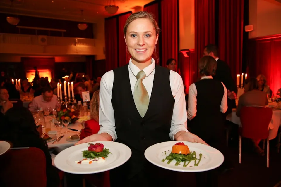 Private dinner served at 44 Hallam Street, London W1
