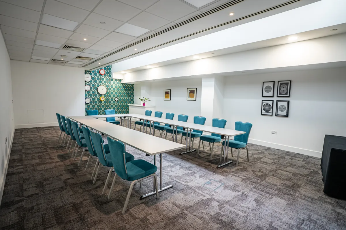 The Newgate suite set U-shape for a workshop at One America Square, City of London EC3