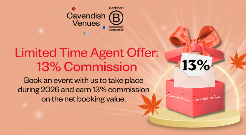Limited Time Agent Offer: Earn 13% Commission on 2026 Events