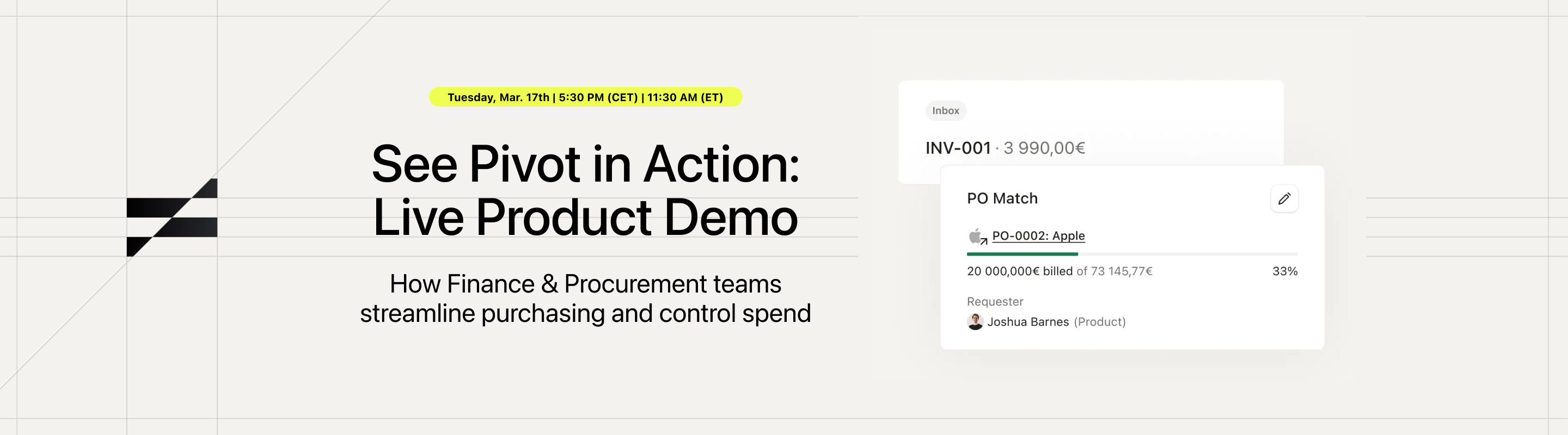 Live Demo (March Session)