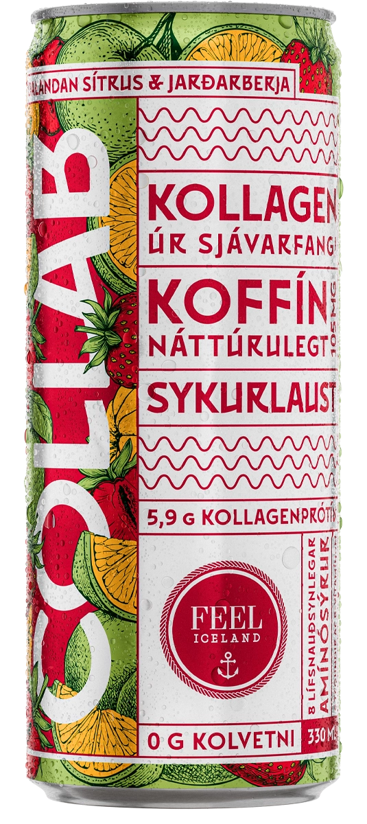 Dalandan sítrus & jarðarberja