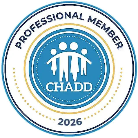 CHADD Professional Member Badge 2025 - Certified ADHD Coach