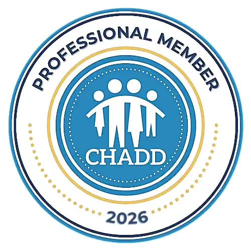 CHADD Professional Member Badge 2025 - Certified ADHD Coach