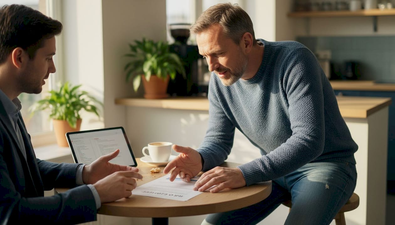 Tech founder reviews RD claim with advisor