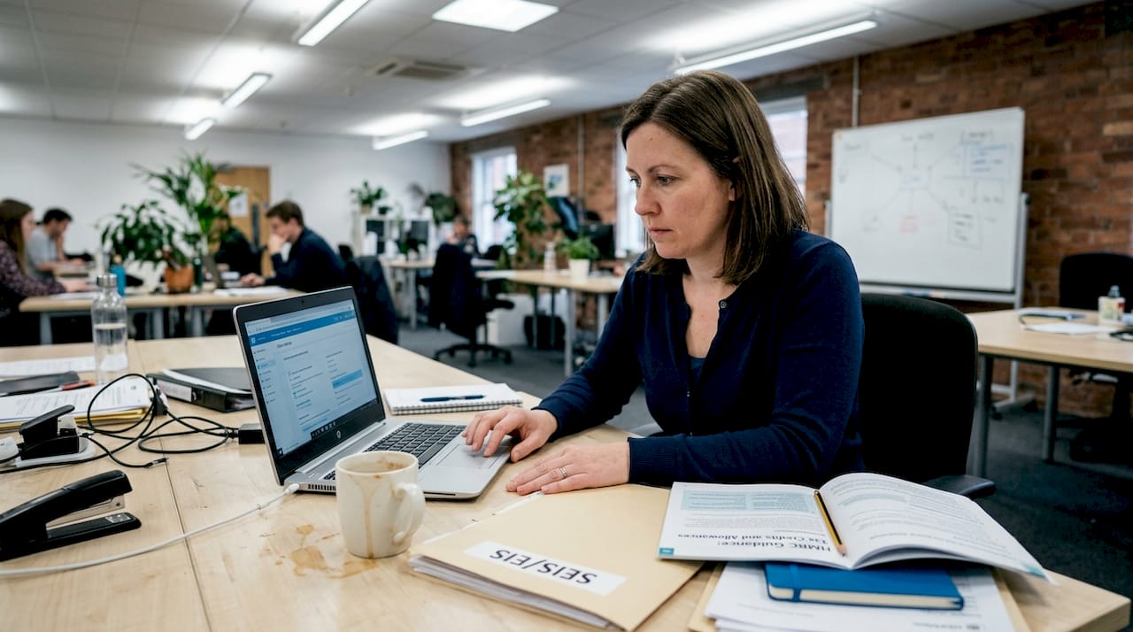 Bookkeeper configuring Xero for compliance