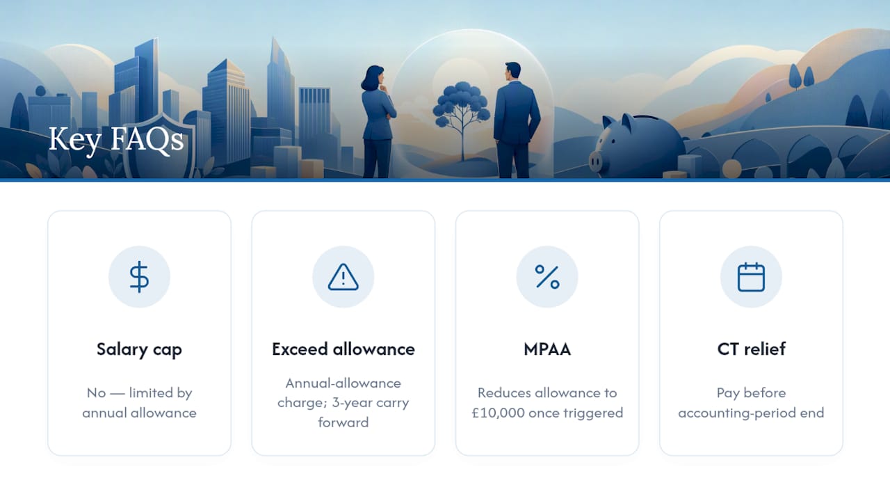 Frequently asked questions — overview diagram