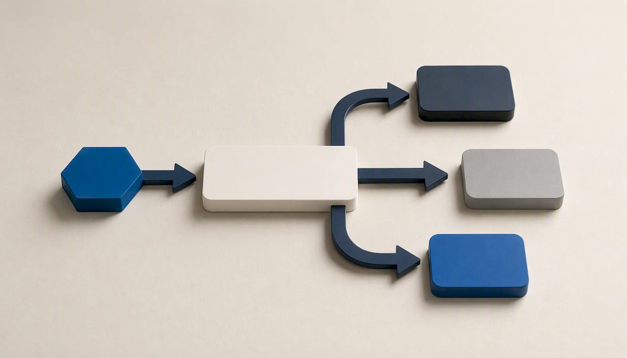 Illustration of import VAT return allocation