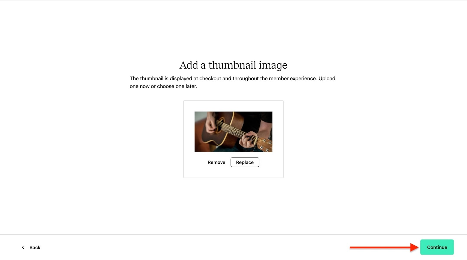 Reviewing and confirming thumbnail images