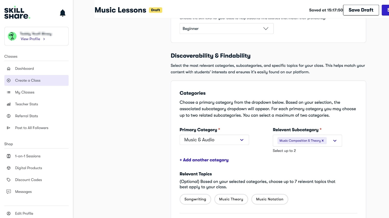 Most online course platforms