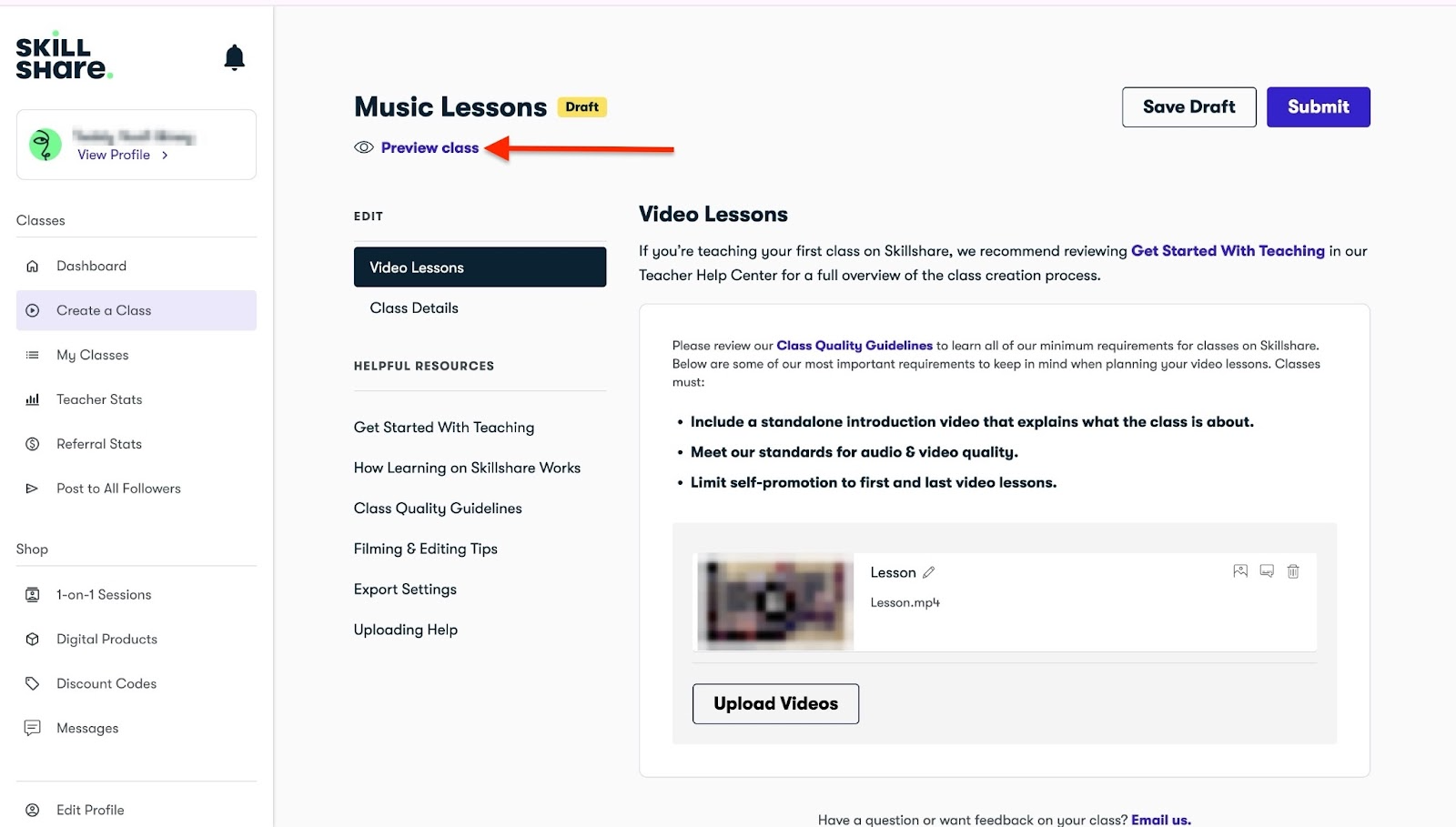Majority online course platforms.