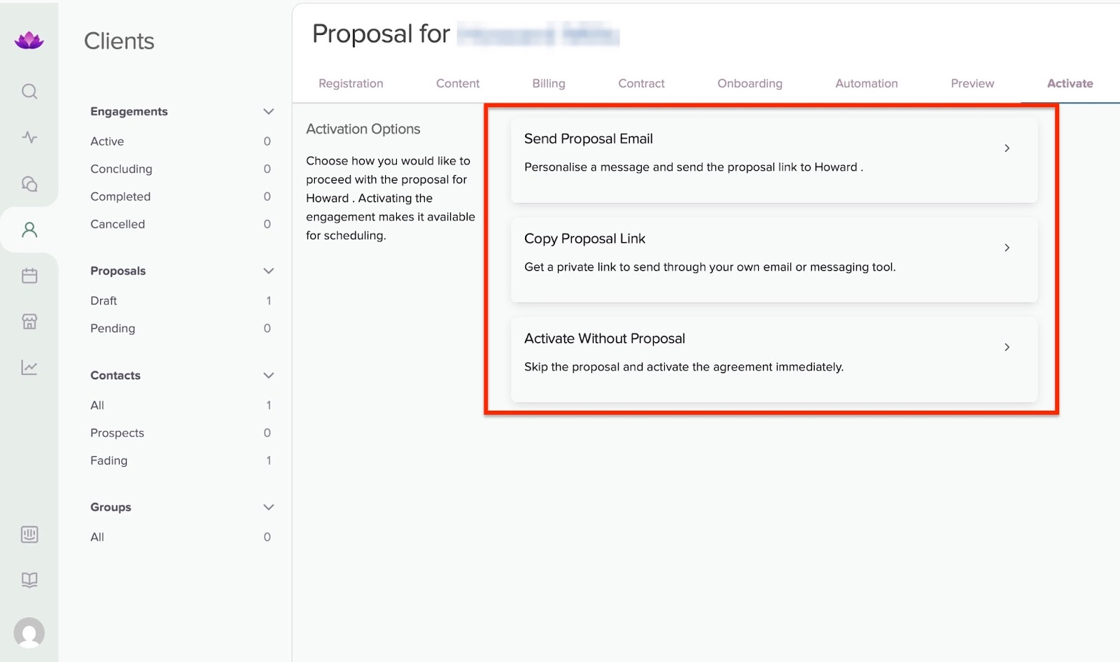 Best online coaching platforms proposal activation choices