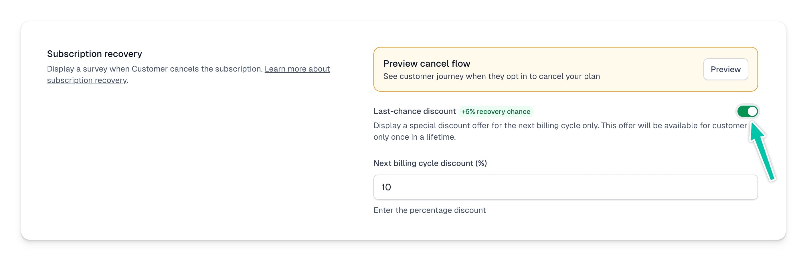 Easytools last chance discount modal