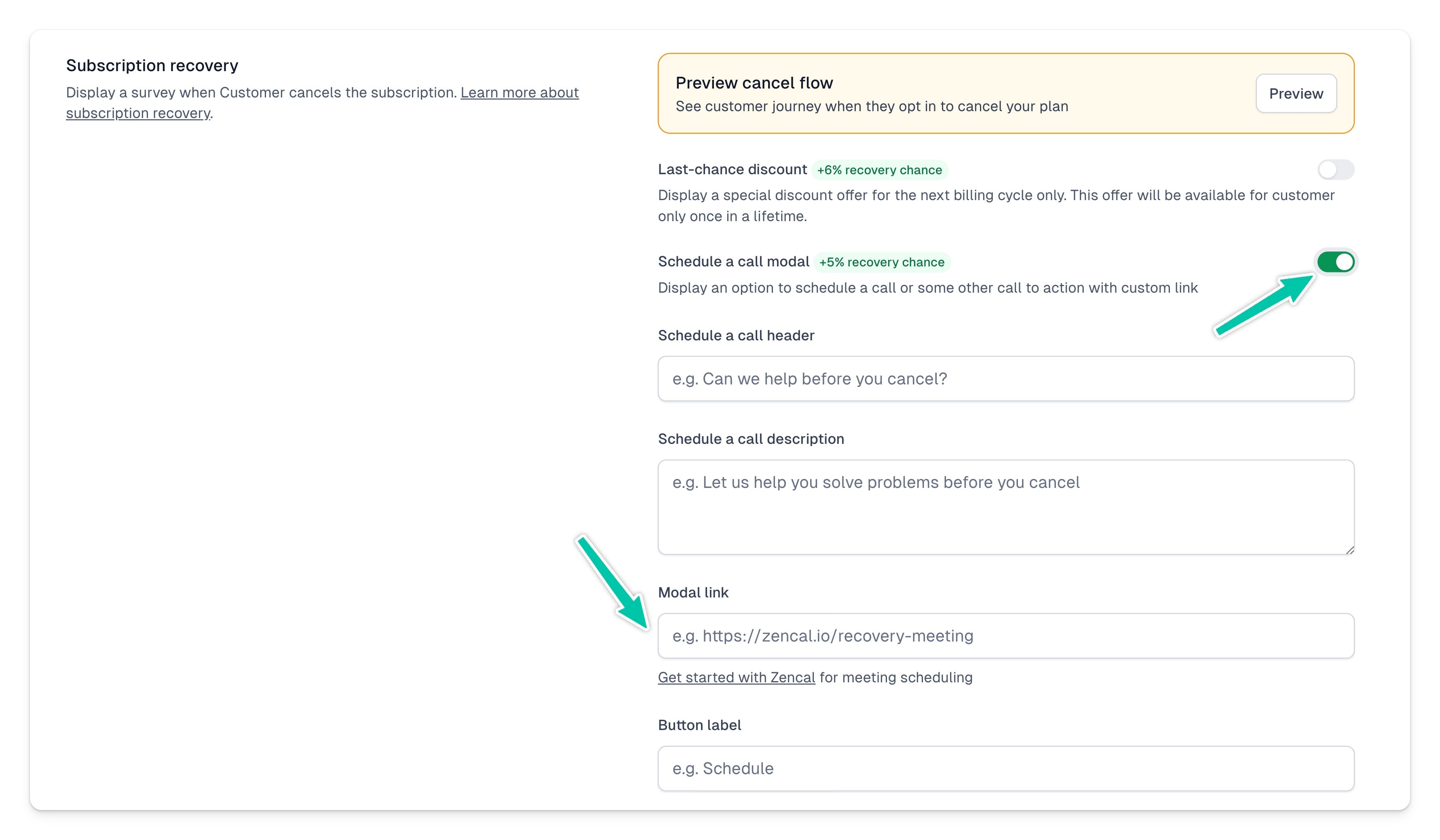 Easytools schedule a call modal.