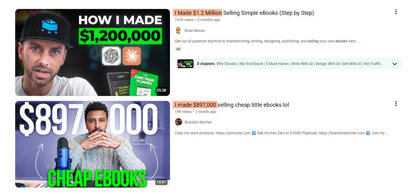 make money selling ebooks online