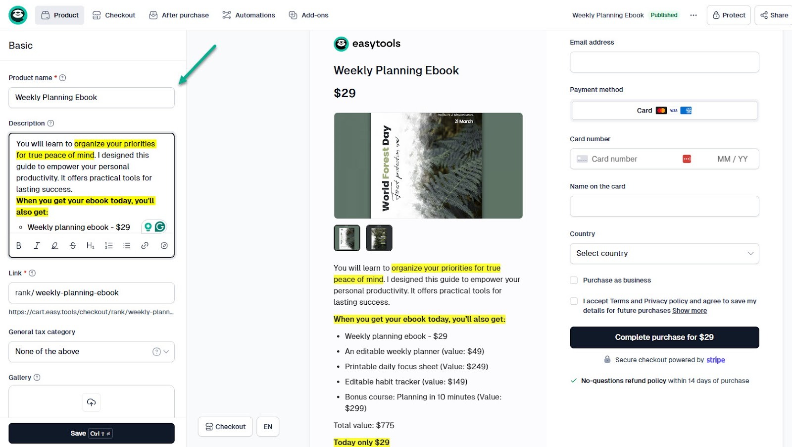 easytools - top platform for selling ebooks online