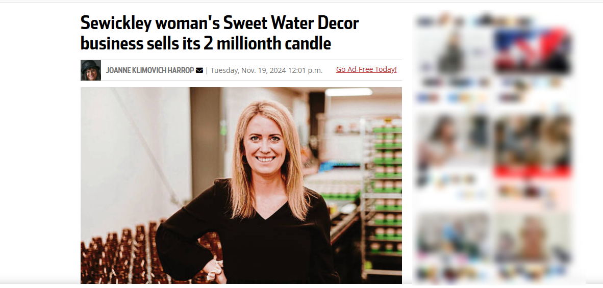 candle business tied to profitable hobbies