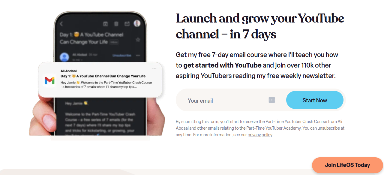 youtube course promo for profitable hobbies