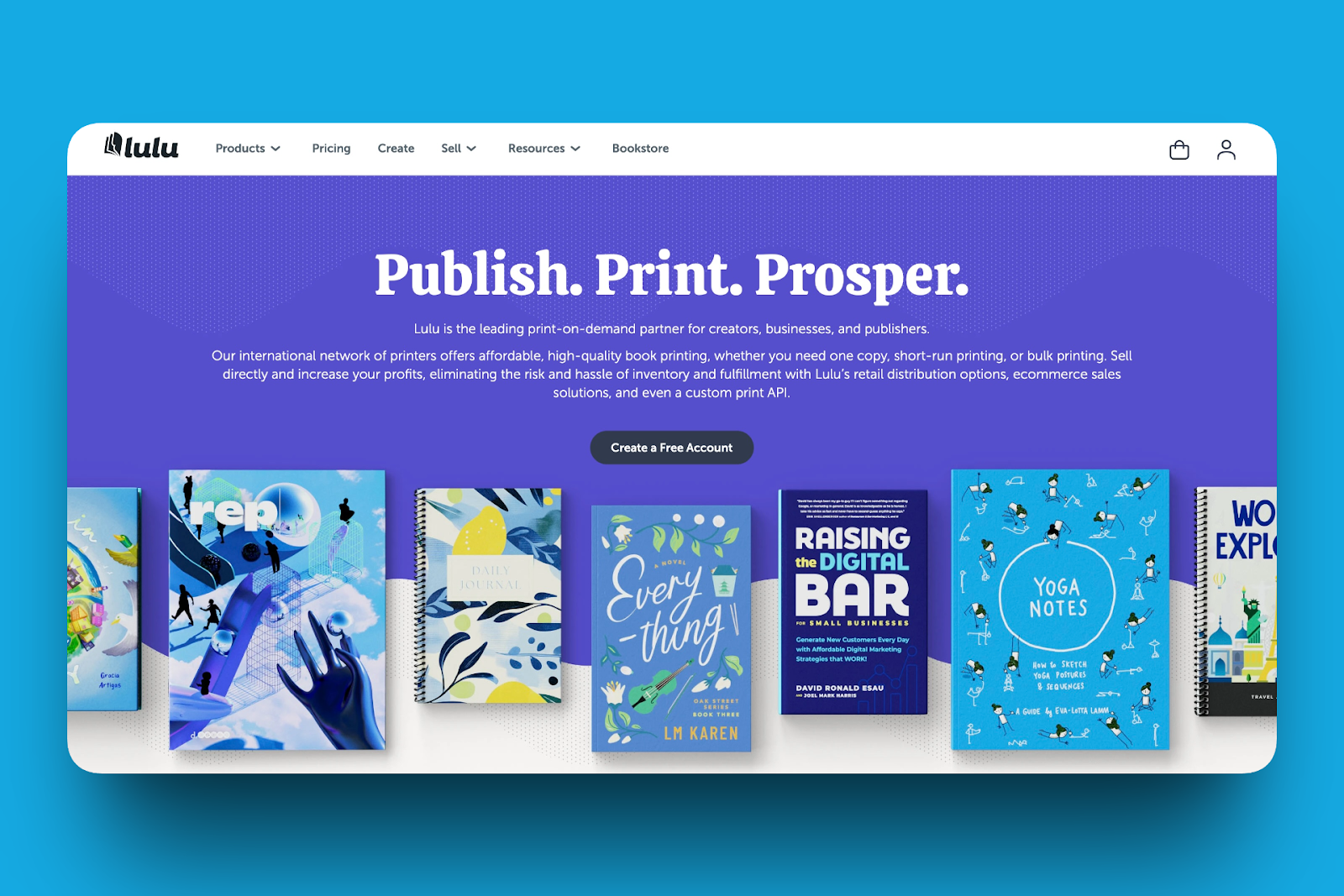 lulu - best platforms to sell e-books