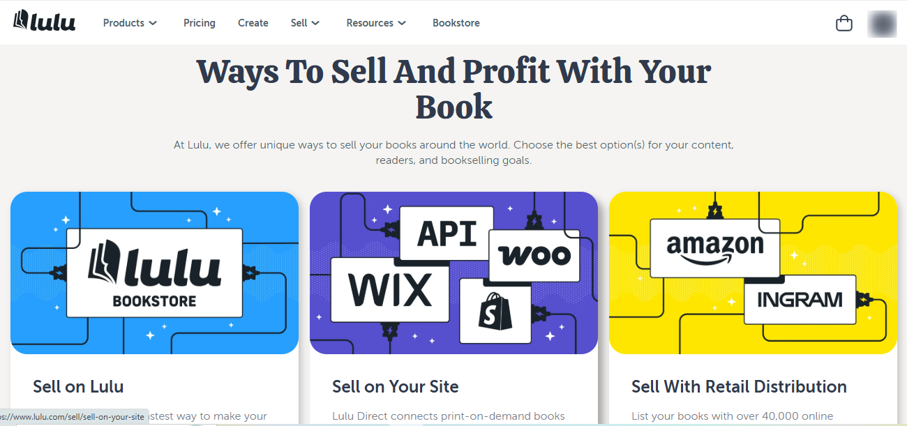 ways to sell your e-book in lulu