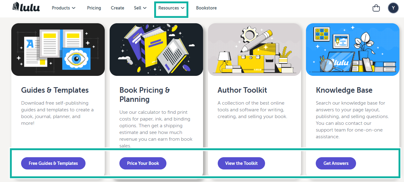available resource options in lulu