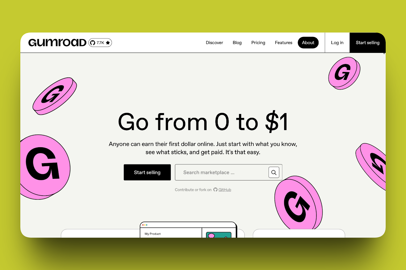 gumroad - best platforms to sell e-books
