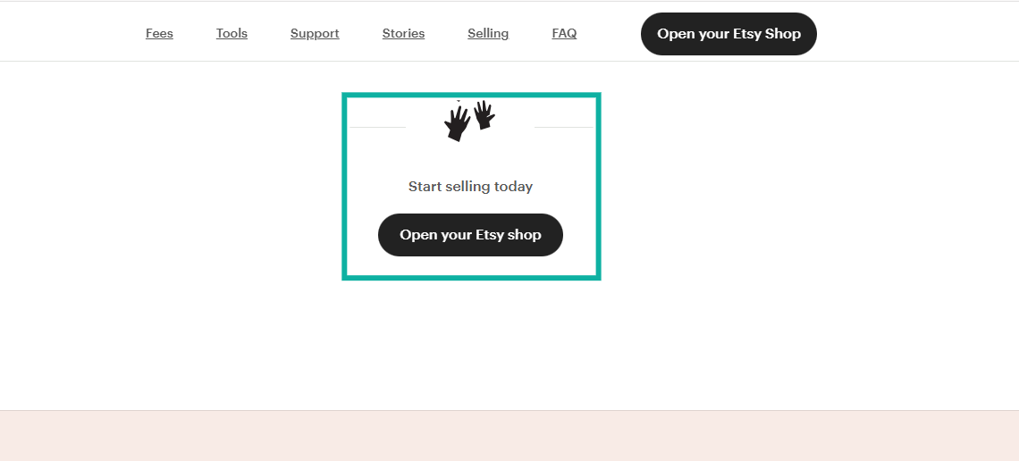 open etsy shop to start selling today