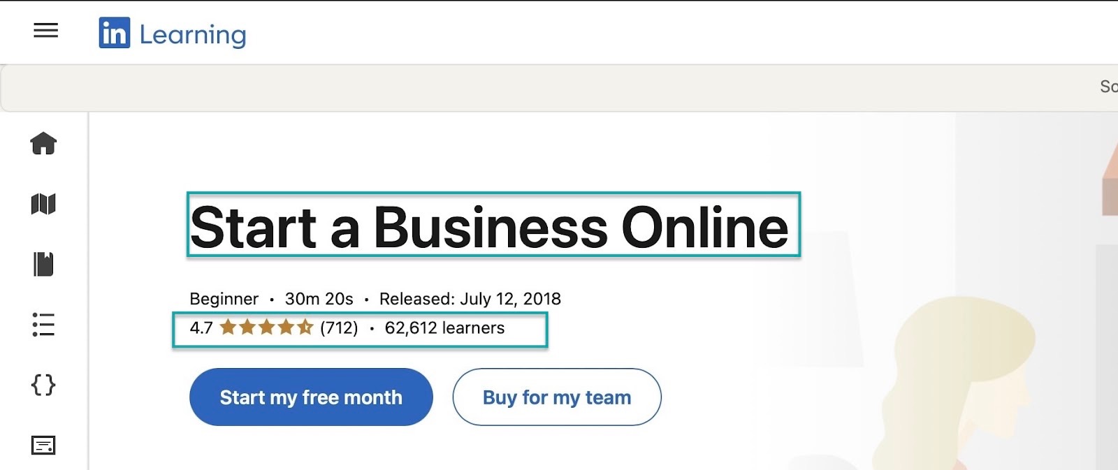 online course on linkedin learning