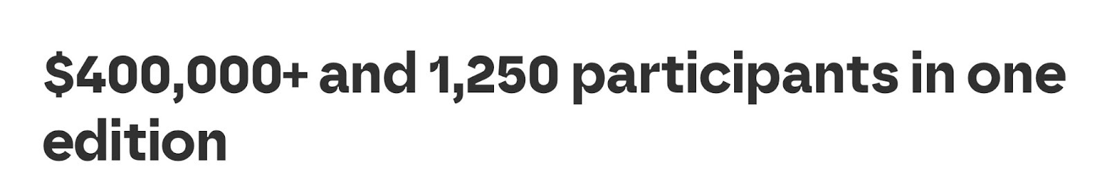 participants and returns of online course idea