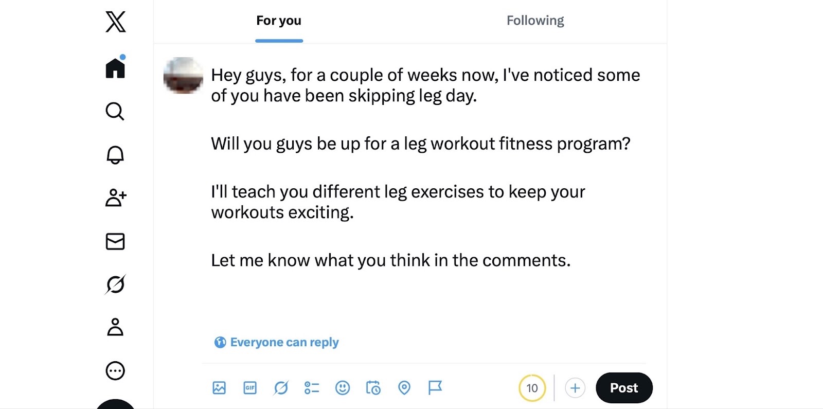 post about online course idea