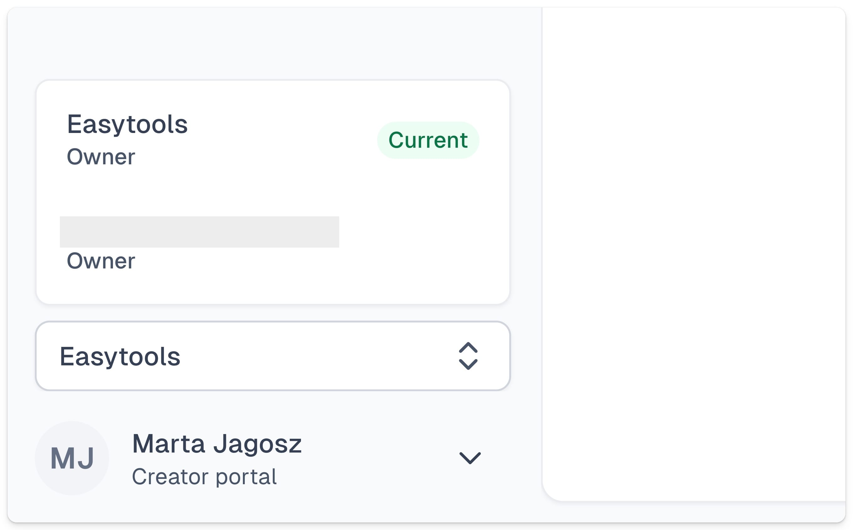 Easytools switching roles