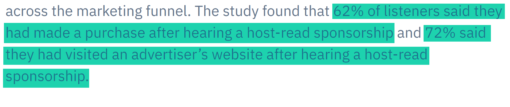 study by acast