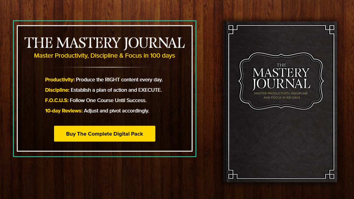 the mastery journal course by john lee