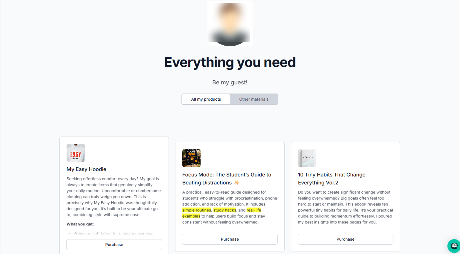 storefront on easytools