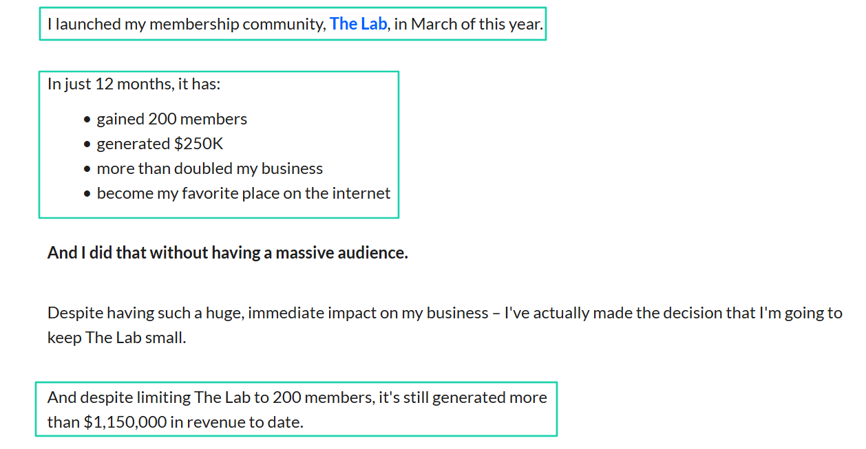 jay clouse revenue from paid community
