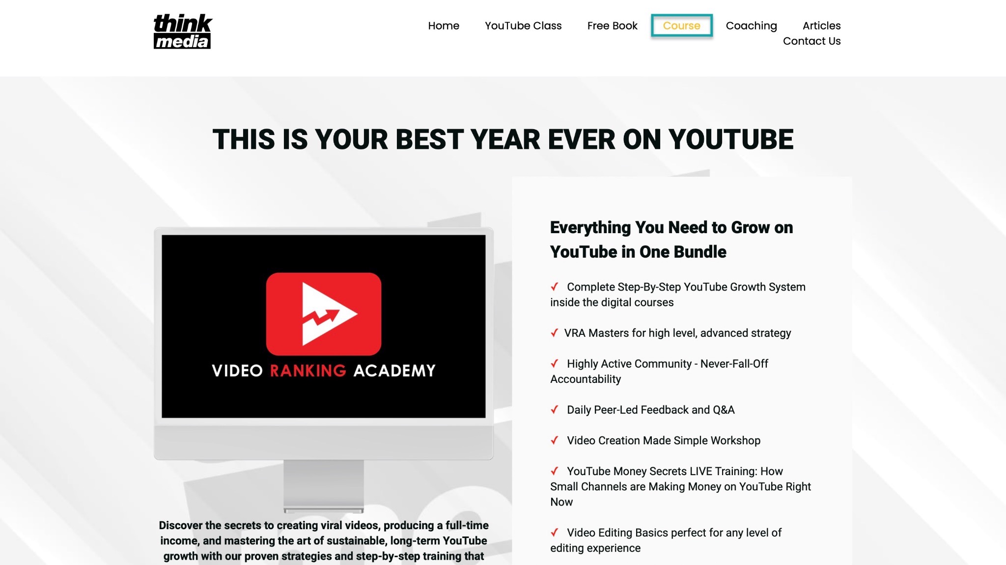 thinkmedia online course