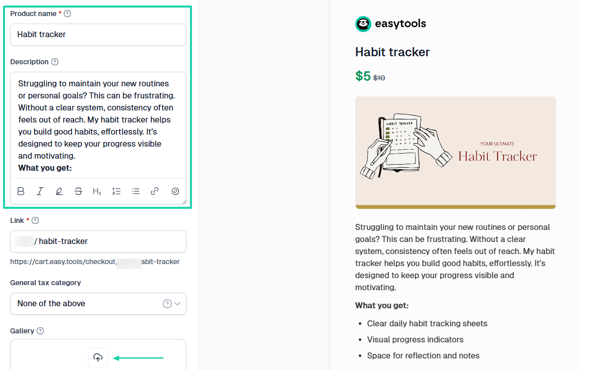 select price type