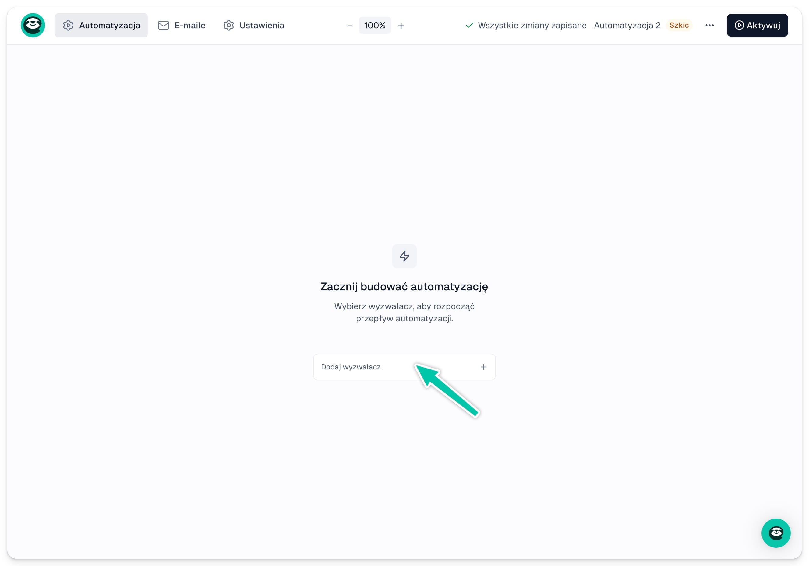 Easymail dodanie wyzwalacza do automatycznej sekwencji
