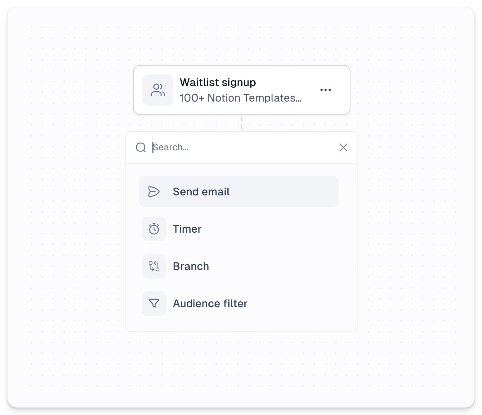 Easymail automated steps