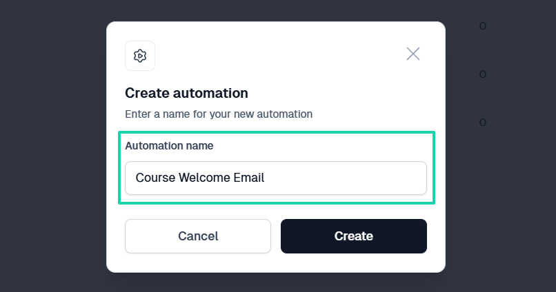 create automation