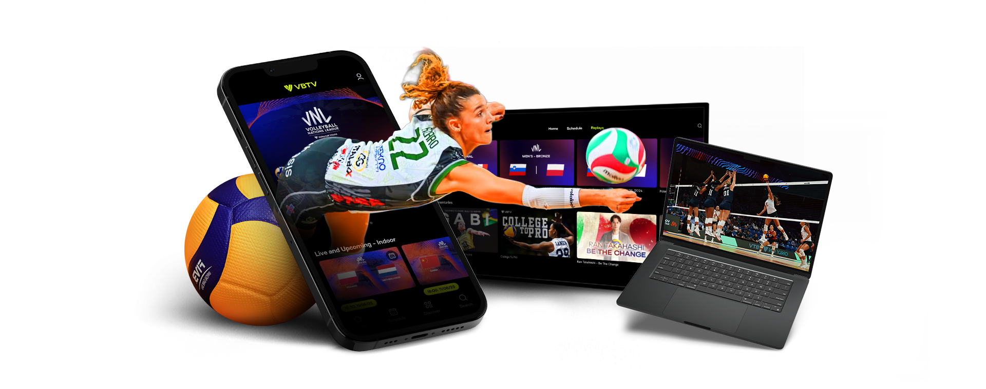 VBTV on a selection of devices