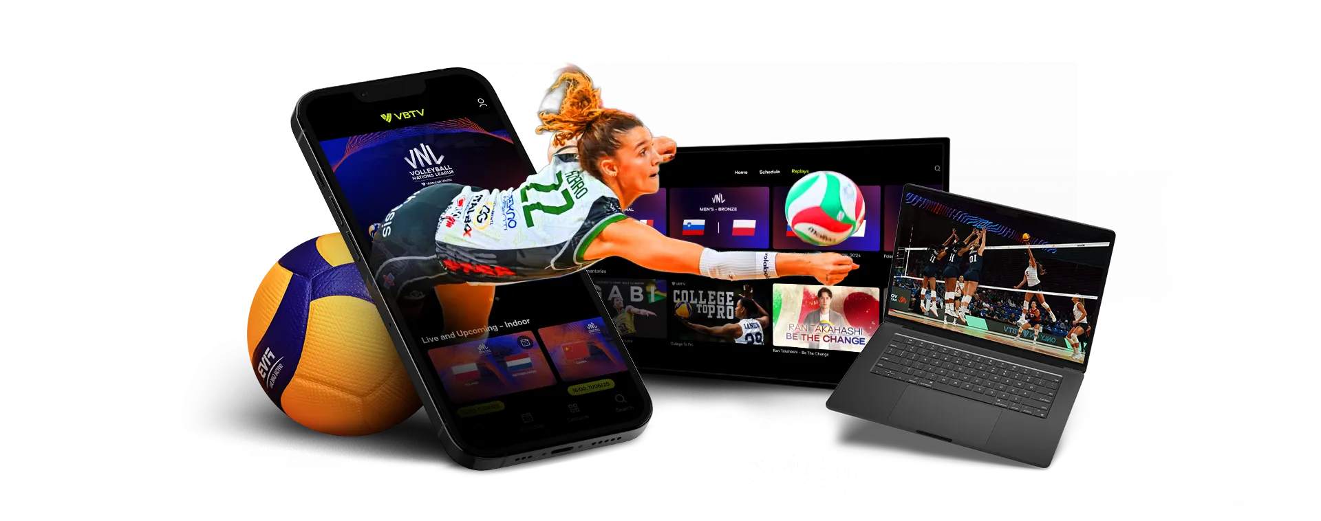 VBTV on a selection of devices