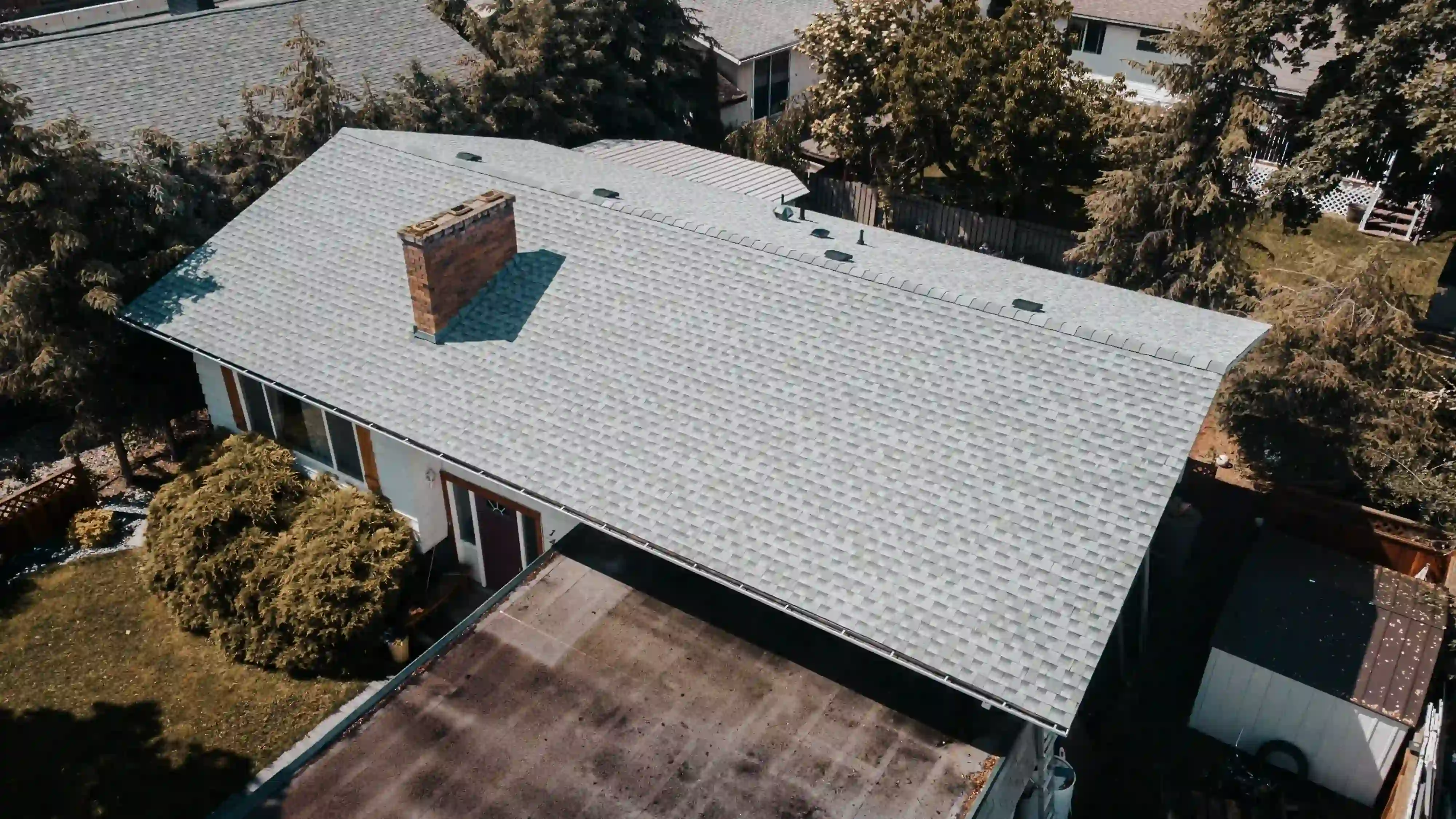 top of residential froof