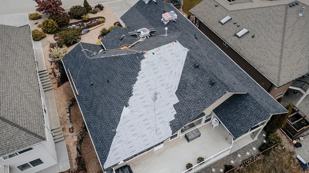 Chimney flashing on copper mtn roof 2