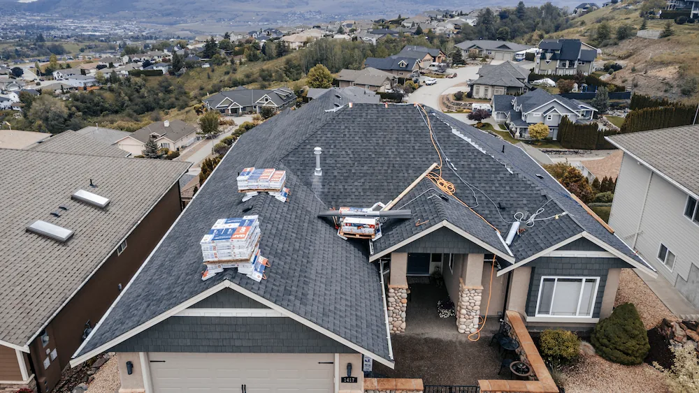 Chimney flashing on copper mtn roof 3