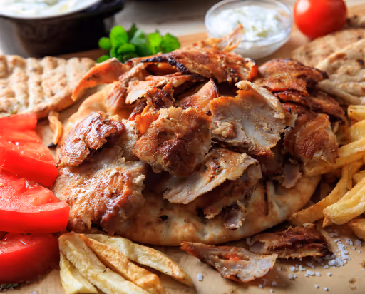 Diétás Csirke-Gyros Tál Sültkrumplival